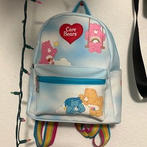 brand new carebears mini backpack